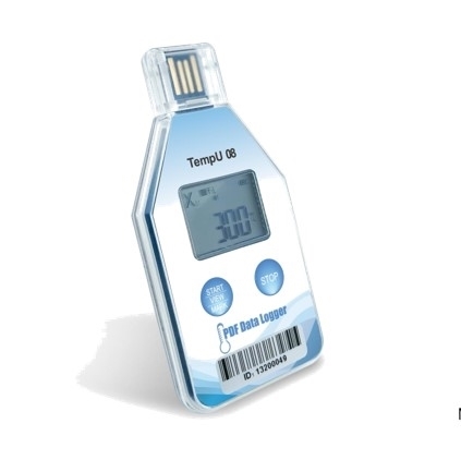 Tzone TempU08 Single Use PDF Temperature Data Logger OneTemp