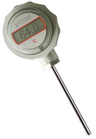 Picture of Temperature Sensor with battery powered LCD Display