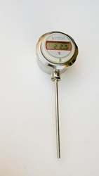 Picture of Temperature Sensor with battery powered LCD Display