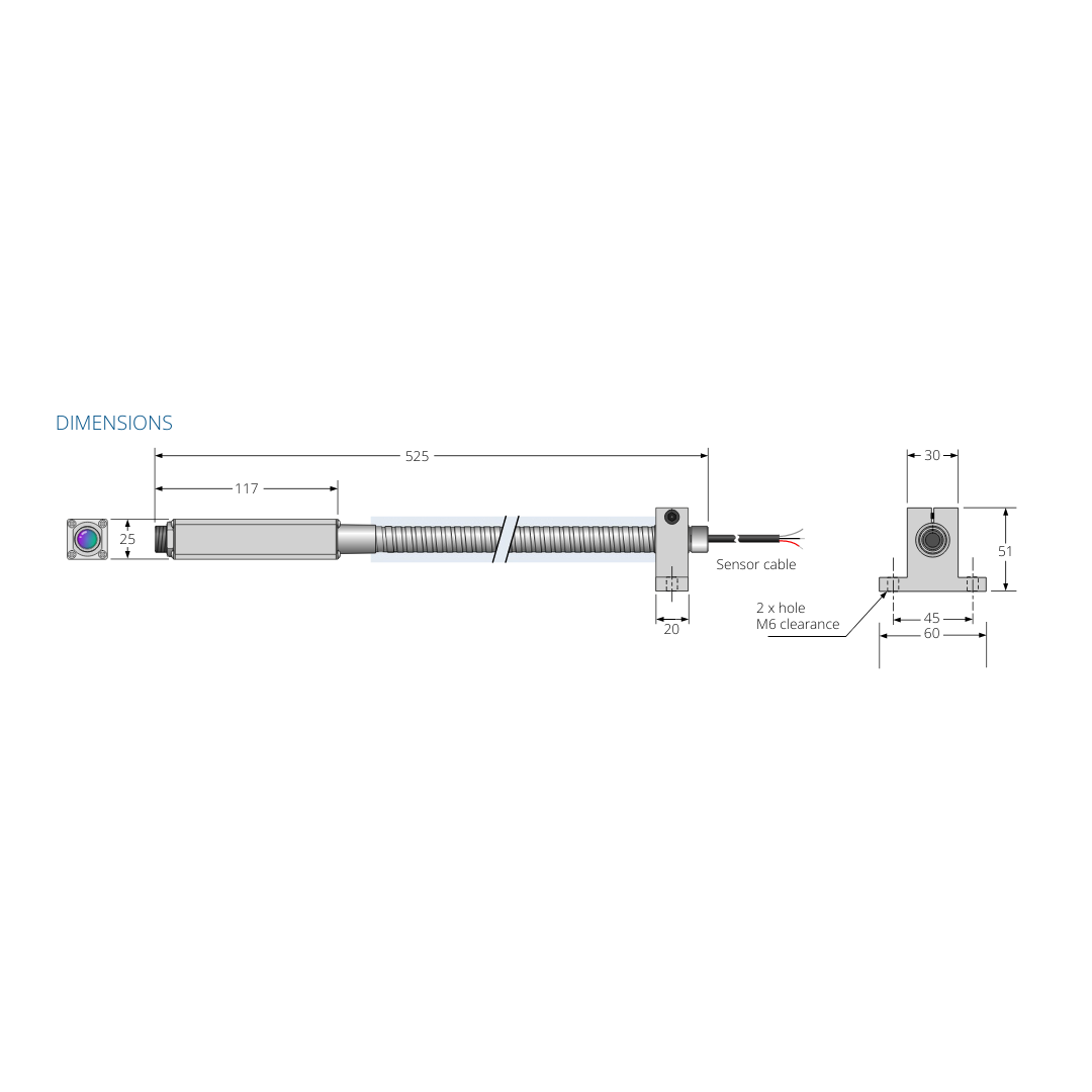 Calex Gooseneck Mount for Infrared Sensors | OneTemp