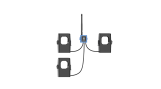 Picture of Milesight CT305 -  3-Phase Smart Current Transformer (500A)