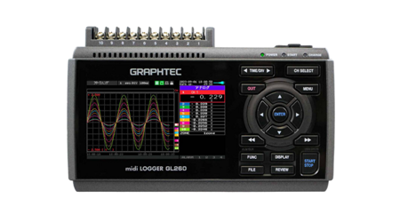 Picture of Graphtec GL260 - 10 Channel Data Logger